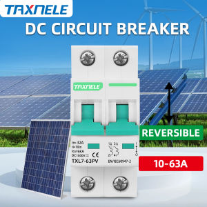 TAXNELE DC 1000V L7 Reversible MCB Solar Mini Circuit Breaker Overload Protection Switch 20A 32A 63A Photovoltaic PV