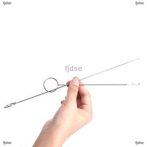 [COD] fjdse เครื่องมือเย็บปักถักร้อยแบบ DIY ตะขอหมุนห่วงจักรเย็บผ้าสแตนเลส