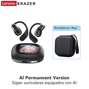 Lenovo ERAZER XP3 OWS Tai nghe dịch thuật thông minh AI Thiết Kế Móc Tai Dịch thuật trực tiếp Điều khiển bằng cảm ứng Màn Hình Tai Nghe for iPhone&Samsung&Android
