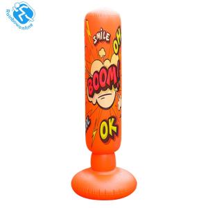 Kids Inflatable Punching Bag Free Standing Boxing Bag Lightweight Bounce-Back Punch Bag Thickened for Stress Relief