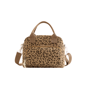 Portable Insulated Bento Lunch Bag Square Meal Tote with Shoulder Strap for Office Use RH2592
