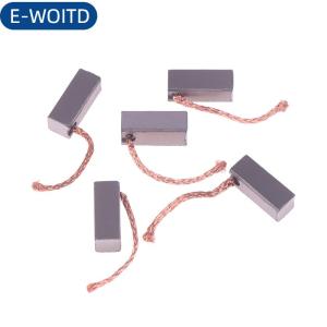 E-WOITD 5pcs Carbon bàn chải cho ô tô nóng Blower Fan Air-Blower điện động cơ bàn chải thay thế (8x8x20mm)
