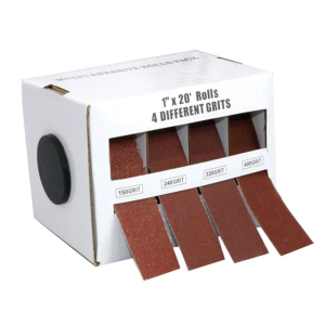Sanding Paper Emery Cloth Roll Long Abrasive Sand Paper Rolls 150 240 320 400 Grit Polishing Belt 4 Grits Sandpaper Roll