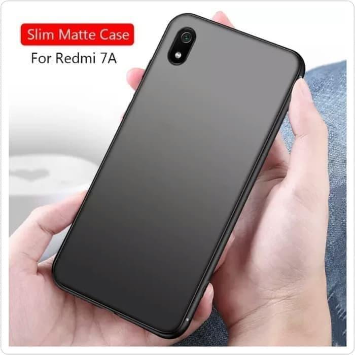 Casing Redmi 7A Slim Fit Case Casing Redmi 7A Slim Case Black
