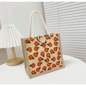 Tas kanvas jepang dengan model kancing