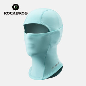 ROCKBROS trượt tuyết trẻ em mặt nạ chắn gió fleeced đi xe đạp ấm áp bao kín mặt Bìa đàn hồi thoáng khí thể thao ngoài trời trẻ em mũ