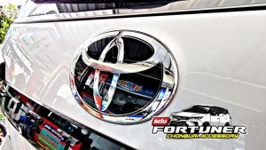 โลโก้แก้วสำหรับด้านหลัง MADE IN JAPAN งานเทียบ สำหรับ Legender GRsport MC  NewFortuner Revo Leader