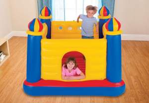 INTEX 48259 Castle Jumping Fun Children Inflatable Trampoline Bounce Pool Naughty Castle 175135CM *175*