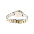 Jam Tangan Wanita Seiko Dress Watch SUR354P1 SUR354 Silver Gold Quartz Stainless. 