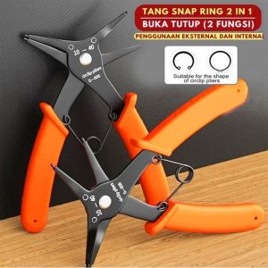 Tang Snap Ring Pliers 4 Way Type Tang Circlip Buka Tutup 2 Fungsi