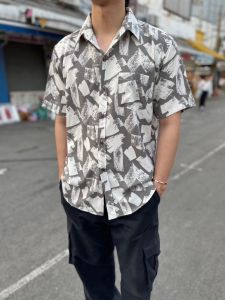 เสื้อเชิ้ตแขนสั้นสไตส์เกาหลี