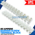 Terminal Block 12 way Barrier Screw Terminal wire connector Terminal Strip 30A 20A 10A 80A 100A. 