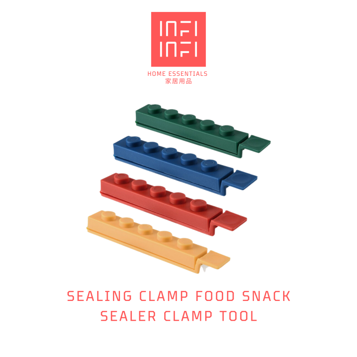 Sealing Clamp Food Snack Sealer Clamp Tool Lazada