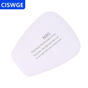 [COD] CISWGE 20Pcs 5N11 Dust Cotton Filter Paper For 6200 7502 6800 Chemical Spraying Painting Respirator Gas Mask Accessories