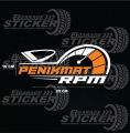 Stiker mobil daihatsu penikmat rpm cutting stiker kaca belakang mobil daihatsu. 