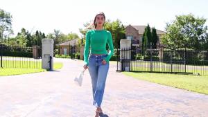 Abardsion Womens Long Sleeve Shirts Spring 2025 Casual Basic Going Out Crop Tops Slim Fit Tight Y2K Clothes