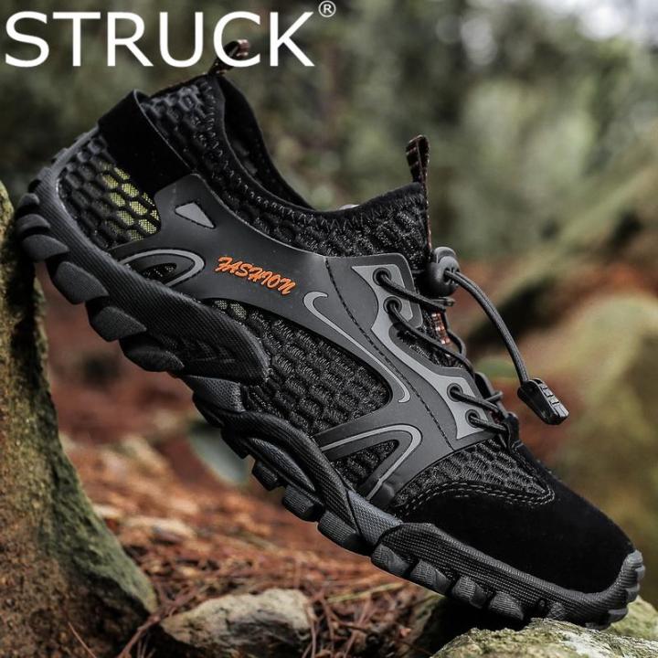 STRUCK Outdoors Man Hiking Shoes Breathable Non-Slip Running
