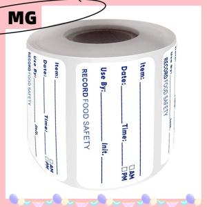 【Magical House】[New HOT FASHION] 500pcs/roll Kitchen Sticker Refrigerator Freezer Food Storage Date Content Label