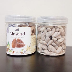 Kacang Almond Premium Rasa Vanilla Honey 250gr Mencegah Sakit Kepala Superfood Untuk Ibu Hamil Bonus Peci Rajut