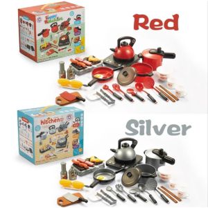 Mainan Anak Set Simulasi Alat Masak  HOME KITCHEN PLAY SET 36pcs