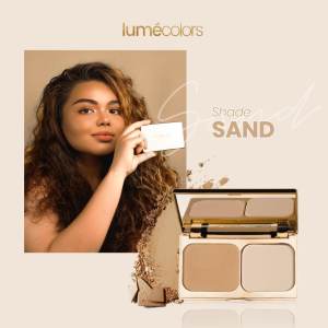 Lumecolors Official Store Lumercolors Compact Powder Bedak Tahan Air Dan Keringat Padat Oil Control