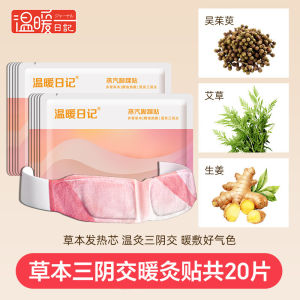 JMY Sanyinjiao SP6 Hot Compress Steam Ankle Patch Womens Menstrual Cramp Relief Warm Foot Heat Patches