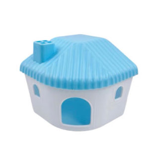 Rumah Mainan Hamster dan Hewan Kecil Rumah Hamster - Hamtoro Plastic House Tempat Tidur Hamster - Kandang Hamster - Aksesoris Hamster