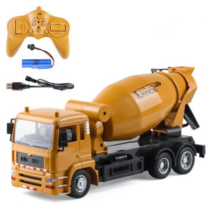 Model Paduan Simulasi Kendaraan Mobil Besar Remote Control Excavator Kombinasi Kendaraan RekayasaAnak-anak Mainan Mobil Paduan Mobil Remote Control