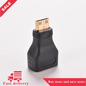 [COD] 1PC For HDTV Mini HDMI Type C Male to HDMI Type A Female Adapter Connector
