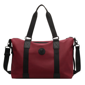 iFASHION 2155 READY STOCK Sports And Fitness Bag High-End Travel Solid Color Simple And Trendy Large-Capacity Travel Bag