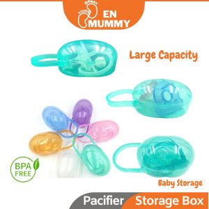 EN MUMMY Pacifier Container Storage Case suitable for Philips Avent Soothie Pacifier Puting Soother Container Baby Pacifier Storage Case Baby Feeding Pacifiers Storage Box Baby Storage Box
