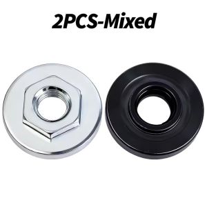 【XZxinzhan】2PCS Grinder Special Modified Hexagonal Plate Thread Replacement Grinder Press Plate Inner Outer Flange Nut Grinder Modified Supplies