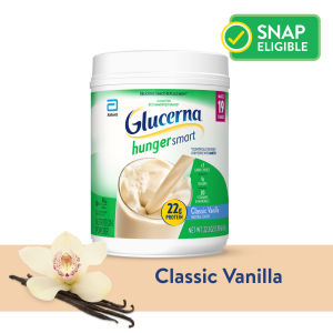 Sữa cho người tiểu đường Glucerna Powder Hunger Smart Classic Vanilla 635g giảm nồng độ đường tăng cường vitamin và khoáng chất của Mỹ