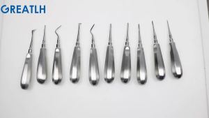 GREATLH-Stainless Steel Tooth Extraction Tools Dental Extraction Elevator Teeth Extraction Pliers Dentist Tools Instrument