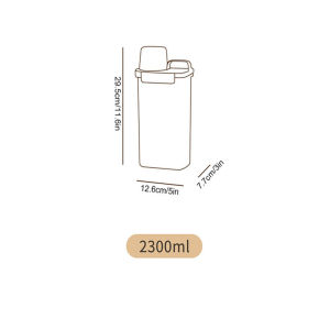 Hộp Đựng Bột Giặt Lớn 1PC - Bình Chứa Có Thể Đổ Lại Cho Bột Giặt Nước Giặt và Nước Xả Vải - ALLIN