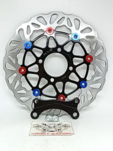 disc piringan cakram depan lebar Mio soul / Mio smile / Mio sporty model psm black