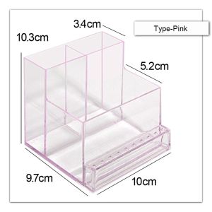 Nail Drill Organizer Holder Box Nail Polishing Machinel Stand Display Box Transparent Multifunctional Desktop Storage Box