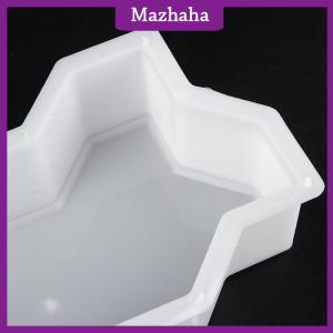 Mazhaha DIY Path Maker Concrete Molds Garden Pavement Mold Road Path Paving Brick Mould