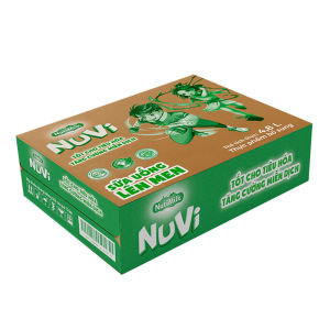 Thùng 48 NuVi Sữa Chua Uống Lên Men Chai 100ml TH.SCUMS100- Thương hiệu NUTIFOOD