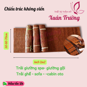 (1m9-2m2) Chiếu trúc spa giường gội | Chiếu trải sofa cabin oto