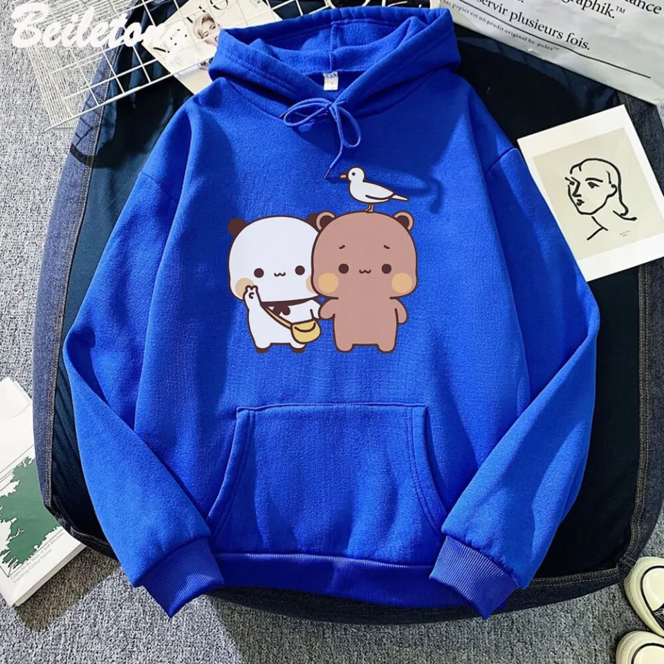 Cartoon Hoodies Panda Bear Bubu Dudu Printed Clothes for Girls - Main Image