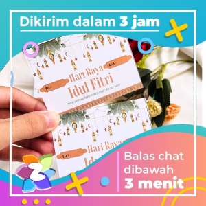 3 8-15 Zennida Kartu Ucapan Hari Raya Idul Fitri Card Custom Ramadhan Ied Mubarak Free Desain Custom