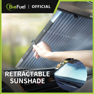 Automatic Retractable Sunshade | Front Windshield Car Sunshade