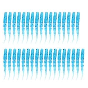 35pack Artificial Fishing Soft Lures Tackle High Elasticities Floating Lures for Multiple Techniques
