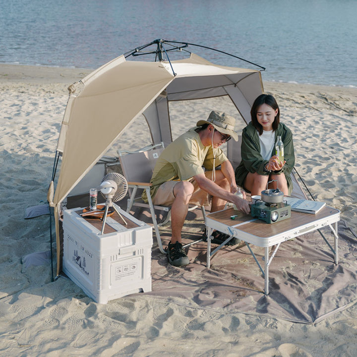 Naturehike%20Fast%20Automatic%20Beach%20Tent%20Silver%20Coated%20Sunscreen%20Shade%20for%203-4%20Person%20Canopy%20Awning%20Tarp%20Waterproof%20Sunshade%20Outdoor%20Camping%20Panoramic%20View%20Breathable%20Quick%20Open%20Nature%20Hike%20-%20Image%202