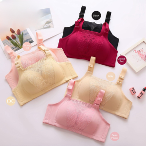 Bra Underwear Non-steel Ring Large Size Bra Inclusive And Solid Comfort Light And Thin Friendly