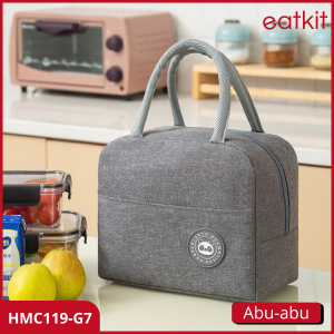Eatkit Lunch Bag Tas Bekal Makan Siang Serbaguna Tempat Bento Box Kotak Bekal Tempat Bekal