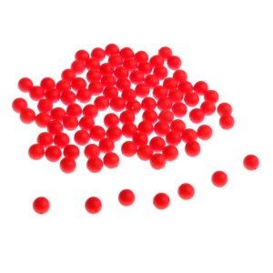 50pcs Fishing Lovers Accessories Bobbers Indicators Foam Floats Ball Foam Strike Indicator Fluorescent Fishing Float Fishing Bobbers Fishing Buoyancy Balls Fluorescent Drift Ball