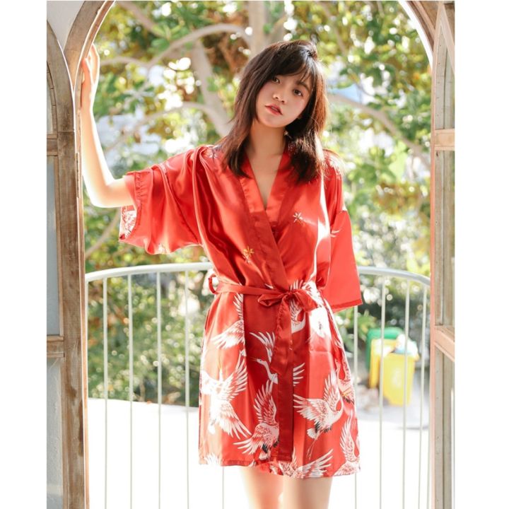 Bath Robe Womens Short Housecoats Luxury Artisan Robes For Women