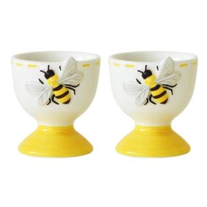 2 Artistic Embossed Eggs Holder Ceramic Cup Serving Bowl Spring Centerpieces Decoration Kitchen Dining Accessories